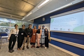 Research team at BAICE conference, September 2024