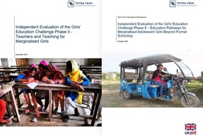 Two GEC evaluation report covers