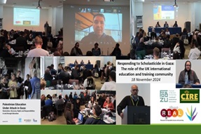 Visual summary of conference on scholasticide, November 2024