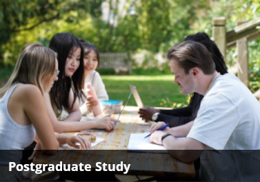 students studying