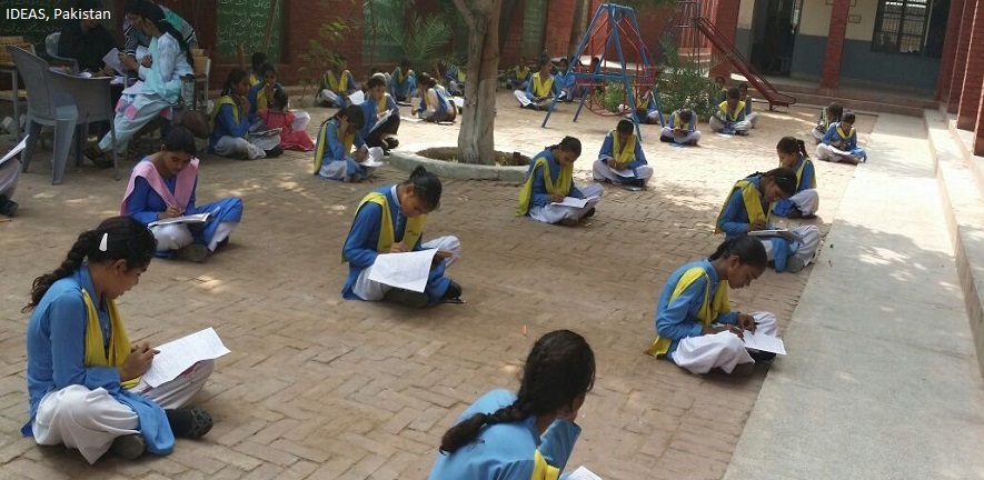 Girls&rsquo; school in Kasur, TEACh project, 2015