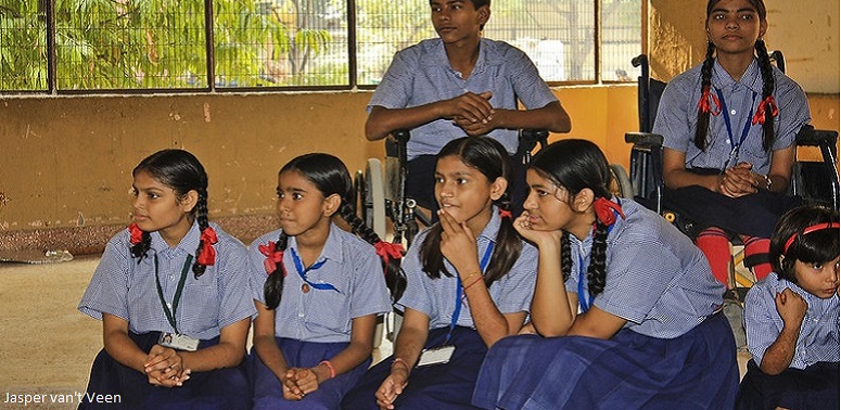Children in classroom