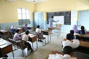 Classroom in Pakistan